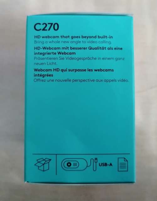 C270 Logitech HD Webcam