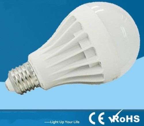 7W LED globe lamp light bulb, E27 and B22