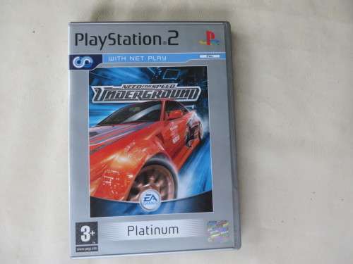 PLAYSTATION 2 - NEED FOR SPEED - UNDERGROUND - AS PER SCAN
