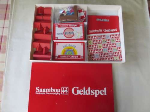 SAAMBOU - NASIONALE BOUVERENIGING - GELDSPEL - COMPLETE -  AS PER SCAN