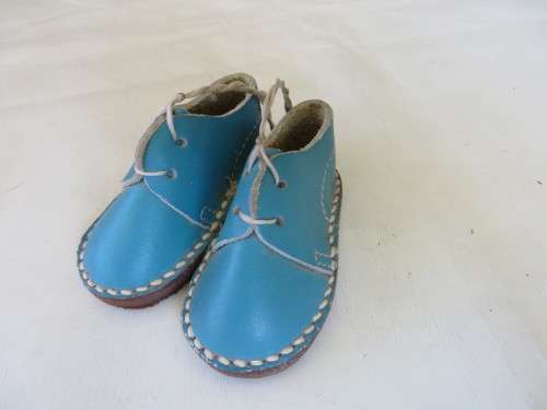 GENUINE HANDMADE LEATHER SHOES - 85 MM - STRASSBERGERS - AS PER SCAN