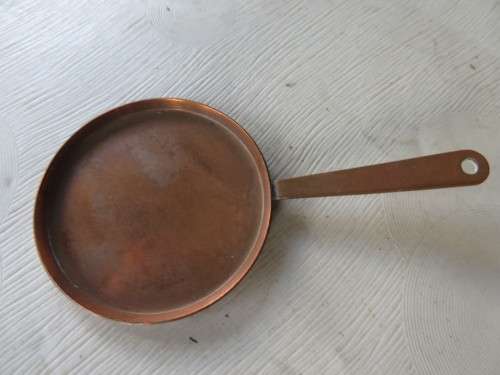 SMALL COPPER PAN - 35 MM DIAM. - DANMARK - AS PER SCAN
