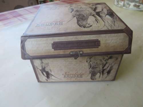 EMPTY BOX - THE MAGNIFICENT SEVEN - KAMBAKU - KRUGER PARK - 115 X 105 X 90 MM - AS PER SCAN