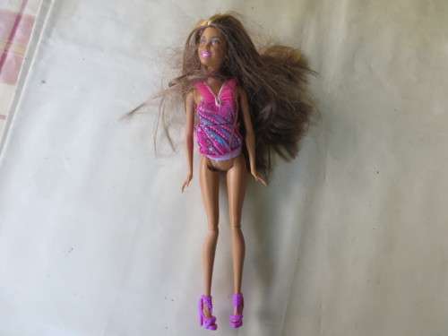 HARD PLASTIC DOLL - 300 MM - MATTEL - BODY 2009 - HEAD 2001 - AS PER SCAN
