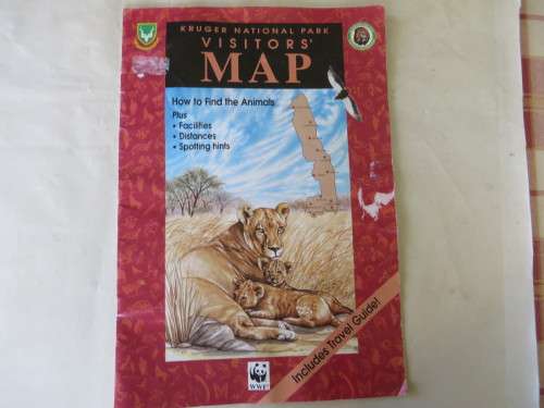 KRUGER NATIONAL PARK VISITORS' MAP - 1997