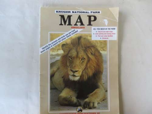 KRUGER NATIONAL PARK MAP - 2003 - AS PER SCAN