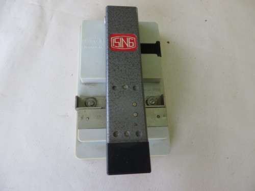 OLD SPLICER / FILM CUTTER  FOR SINGLE AND SUPER 8 FILMS - ISING - AS PER SCAN