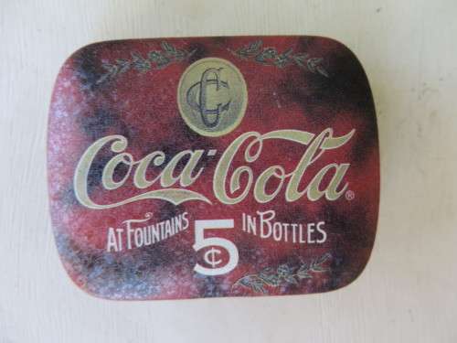 SMALL COCA COLA TIN - AS PER SCAN