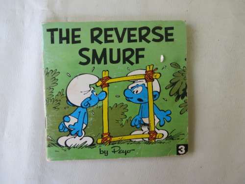 THE REVERSE SMURF - BY PEYO - 1983 - AS PER SCAN