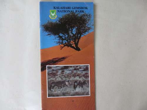BROCHURE - KALAHARI GEMSBOK NATIONAL PARK