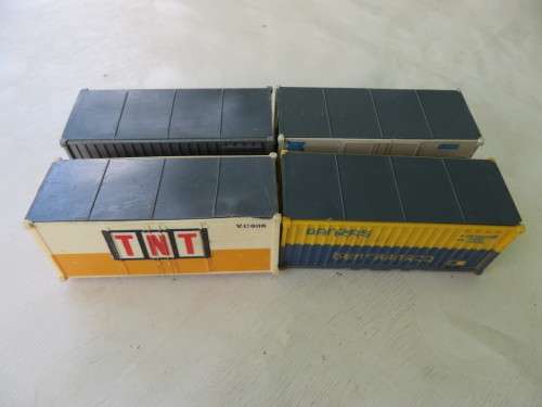 FOUR LIMA CONTAINERS - AS PER SCAN