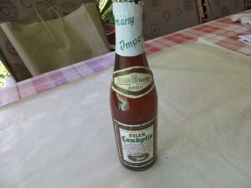 EMPTY BEER BOTTLE - EULER LANDPILS - GERMANY -  AS PER SCAN - B1