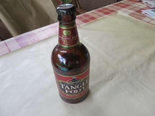 EMPTY BEER BOTTLE - BADGER BREWERY - U.K. -  AS PER SCAN - B1