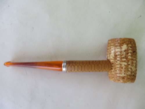 H & B CORN COD ESTATE TABACCO PIPE - 150 MM - U.S.A. - AS PER SCAN