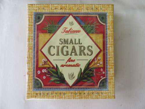 UNOPENED BOX OF 20 SMALL CIGARS - TABIACCO - AS PER SCAN