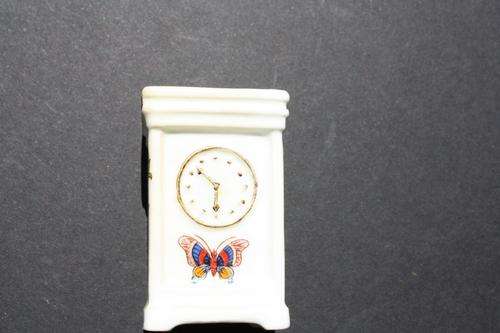 CERAMIC CLOCK - 30 X 22 MM - 55 MM HIGH - PRINTERS TRAY - PLEASE HAVE A LOOK