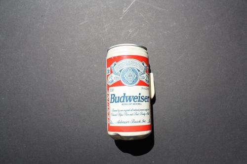 BEER CAN - BUDWEISER - KING OF BEERS - U.S.A. - PLEASE HAVE A LO