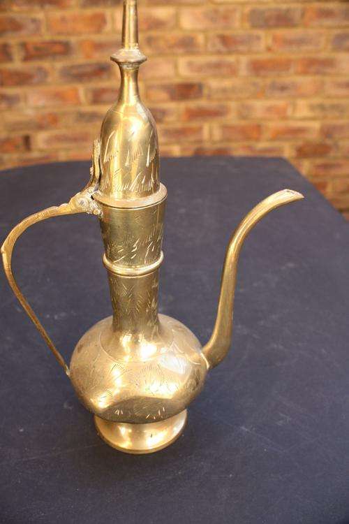 BRASS CAN - 70 MM DIAM. - 250 MM HIGH - SALE AND READY TO POST