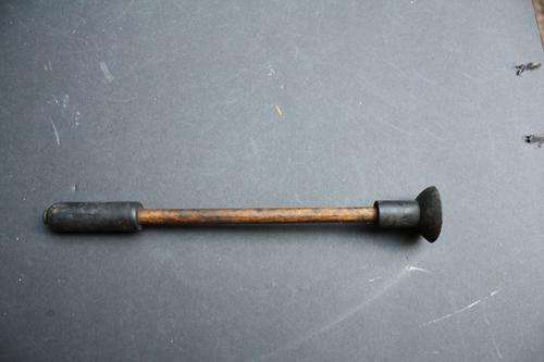 VINTAGE RUBBER TOOL - ENGINE CYLINDER HEAD CLEANER - PLEASE HAVE A LOOK