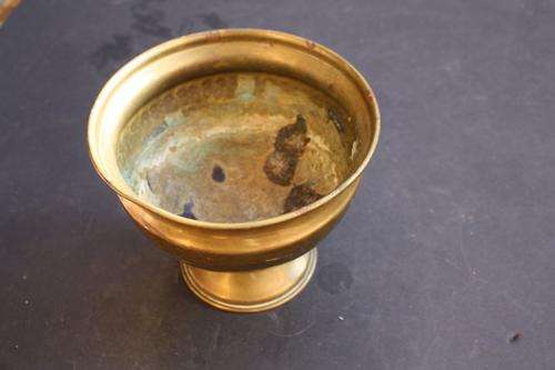 BRASS BOWL - 160 MM DIAM. - 135 MM HIGH - PLEASE HAVE A LOOK