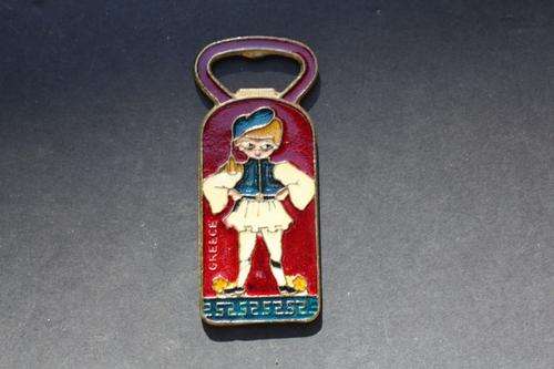 BRONZE BOTTLE OPENER - GREECE - 90 MM - PLEASE HAVE A LOOK