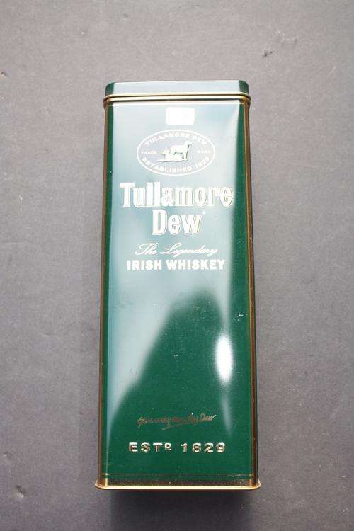TIN BOX - TULLAMORE DEW - IRISH WHISKEY - PLEASE HAVE A LOOK