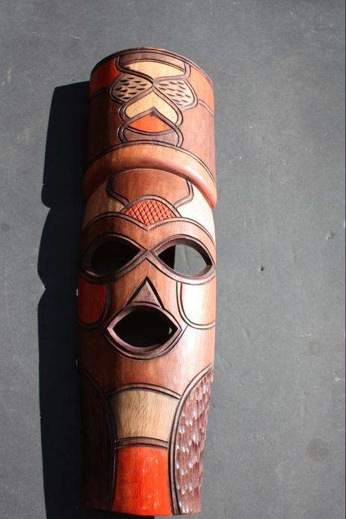 AFRICAN MASK - 140 X 480 MM