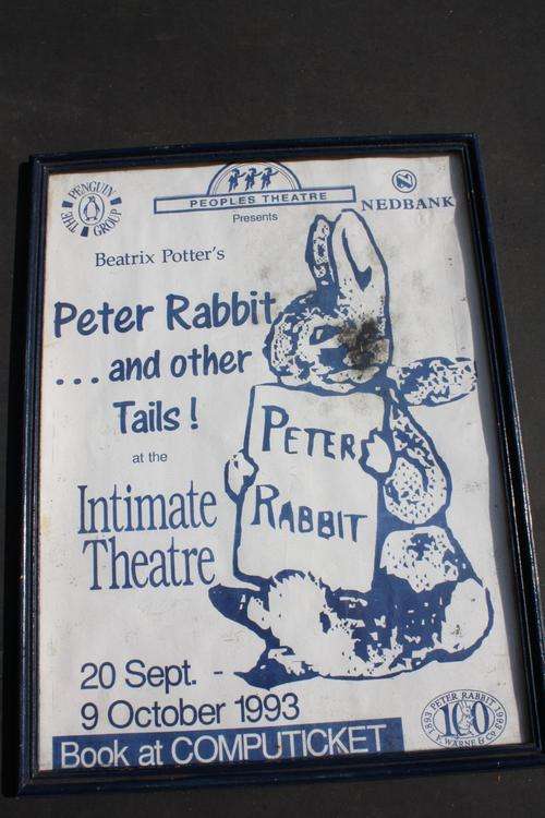 PETER RABBIT AND OTHER TAILS! - AT THE INTIMATE THEATRE - 20.9. - 9.10.1993