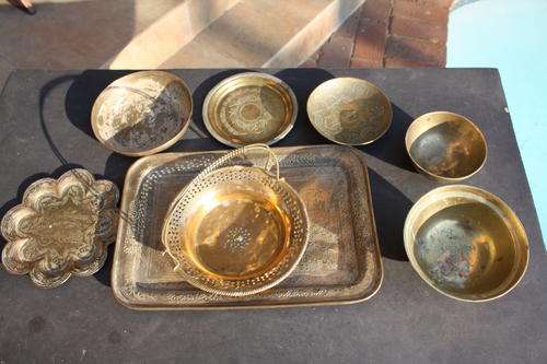 A BEAUTIFUL SELECTION OF VARIOUS BRASS ITEMS - PLEASE HAVE A LOOK