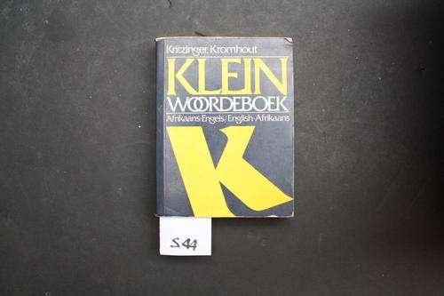 KLEIN WOORDEBOEK - KRITZINGER,KROMHOUT - 1992 - PLEASE HAVE A LOOK