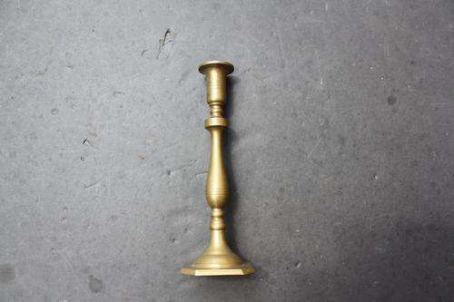BEAUTIFUL BRASS CANDLE HOLDER - 215 MM HIGH - PLEASE HAVE A LOOK