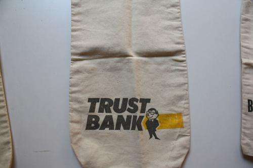 MONEY BAG - TRUST BANK - PLEASE HAVE A LOOK