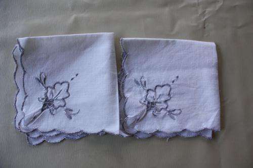 TWO SMALL TABLE CLOTH - 240 X 240 MM - PLEASE HAVE A LOOK