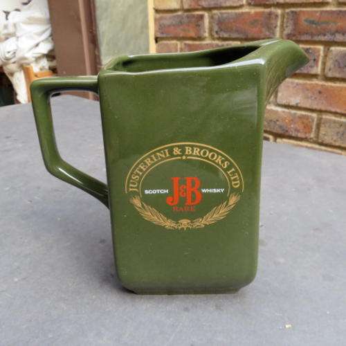 J & B WATER JUG -  90 X 90 MM - 150 MM HIGH - PLEASE HAVE A LOOK