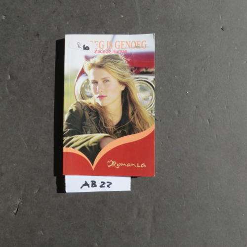 ROMANZA - GENOEG IS GENOEG - M. HUMAN - 2010 - FIRST EDITION - PLEASE HAVE A LOOK