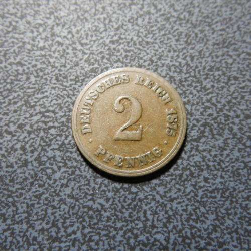 DEUTSCHES REICH - 2 PFENNIG - 1875 J - PLEASE HAVE A LOOK