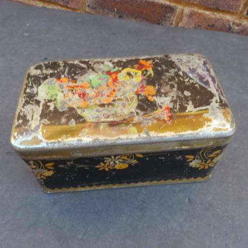 CRAZY TEN RAND START !!! - OLD TEA BOX - 180 X 110 MM - 90 MM HIGH - PLEASE HAVE A LOOK