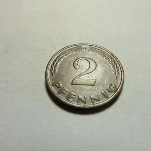 GERMANY - 2 PFENNIG - 1964 G - PLEASE HAVE A LOOK