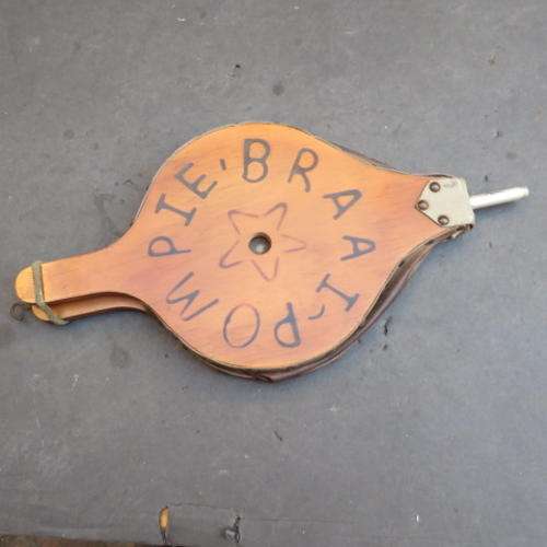 WOODEN FIRE BELLOW - 210 X 300 MM - PLEASE HAVE A LOOK