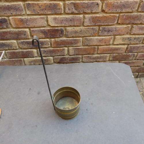 BRASS LADLE - 95 MM DIAM. - 80 MM HIGH - PLEASE HAVE A LOOK