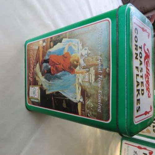 KELLOGG'S TIN - 180 X 110 MM - 260 MM HIGH - PLEASE HAVE A LOOK