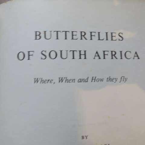 BUTTERFLIES OF SOUTH AFRICA -  D.A. SWANEPOEL