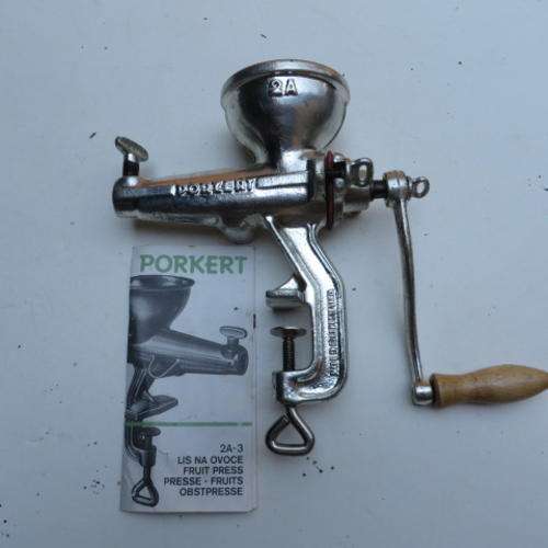 FRUIT PRESS - PORKERT - 2A - CZECHOSLOVAKIA