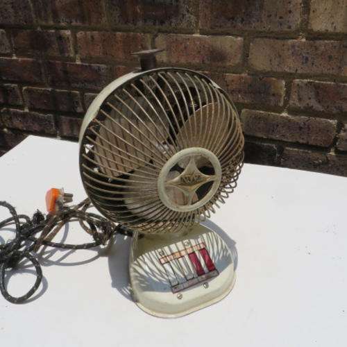 RETRO FAN AND HEATER - TYPE FH 2000 - N.W.I. - SOUTH AFRICA - 210 MM DIAM. 320 MM HIGH - WORKING