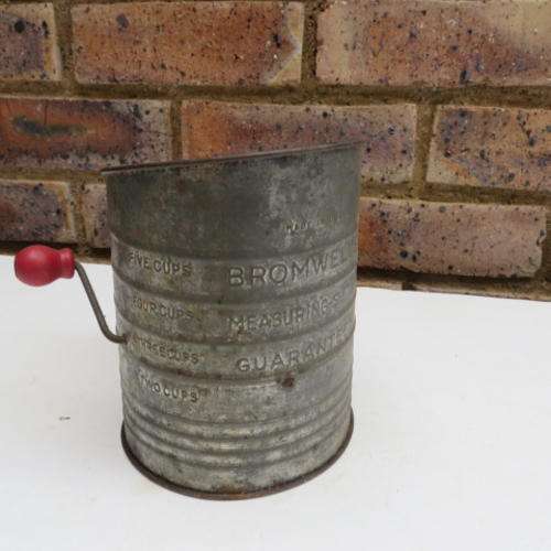 OLD BROMWELL'S  FLOUR SIFTER