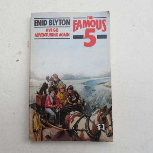 ENID BLYTON - THE FAMOUS 5 - FIVE GO ADVENTURING AGAIN
