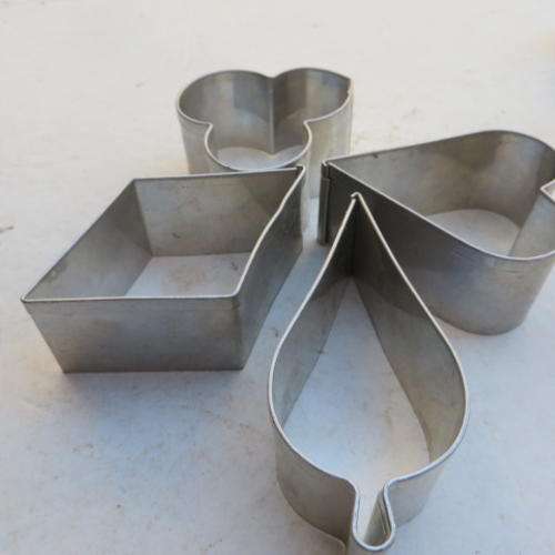 FOUR TALA COOKIE CUTTERS