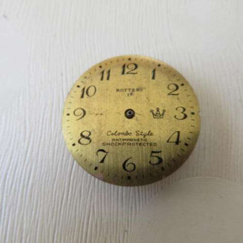 SPARE PARTS FOR WATCH - ROTTERY - FOR RESTORATION OR SPARE PARTS ONLY