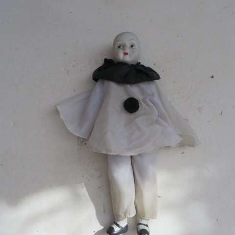 PORCELAIN CLOWN - 350 MM - SOFT BODY