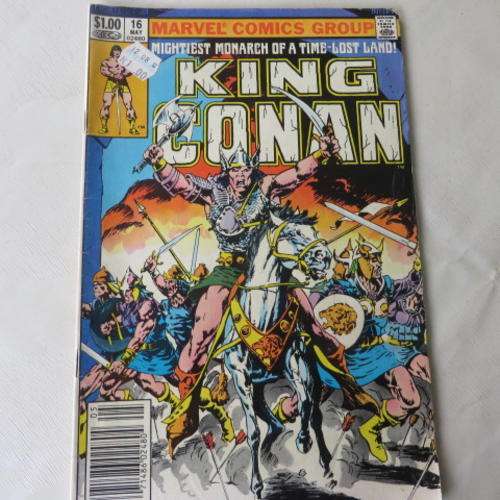 MARVEL COMICS - KING CONAN  - NO. 16 - MAY 1983
